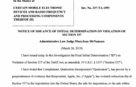 苹果再次被判侵犯高通专利！ITC或发禁令在美禁售iPhone