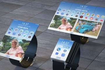 IBM专利智能手表展现在平板电脑中