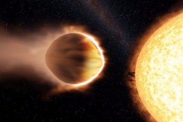一颗系外行星正在失去“重金属”大气