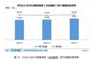 CNNIC第44次调查报告网络视频