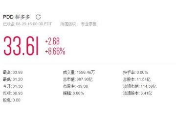 拼多多黄峥财富达174亿美元 成中国互联网第三大富豪