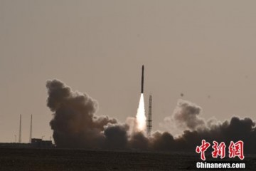 中国快舟一号甲火箭成功实施一箭双星发射