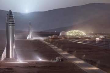 SpaceX选中火星平原作为着陆区 少巨石不易受极端天气影响