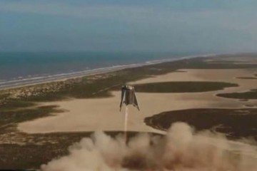 马斯克的新星际飞船原型最早或10月13日发射 升空20公里