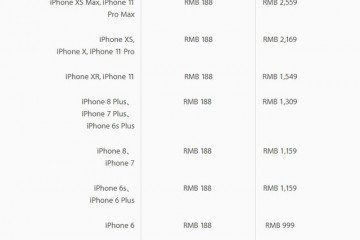 苹果公布新iPhone维修费用换电池贵出天际