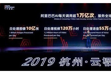 阿里首公布AI数据每天调用1万亿次服务全球10亿人