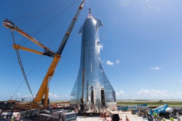 SpaceX星际飞船原型完成组装马斯克即将开发布会