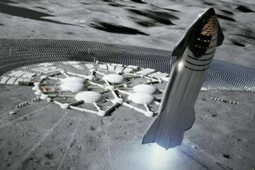 马斯克的一小步发布人类最强大星际飞船
