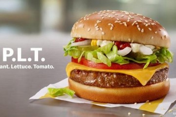 麦当劳BeyondMeat人造肉汉堡P.L.T.今天开始推出