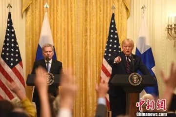 特朗普晤芬兰总统谈5G与北极事务合作