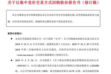 永安行拟回购不超5000万元股份