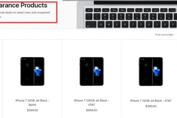苹果将iPhone7划入清仓产品美国官网起价399美元