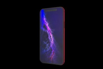 iPhone12概念图后置长焦5镜头刘海没了屏幕长打孔规划