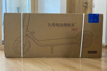 九号电动滑板车E22开箱体会免充气轮胎技能究竟怎么样