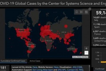 全球最牢靠疫情图每天点击量超10亿由两名我国留美博士生操盘