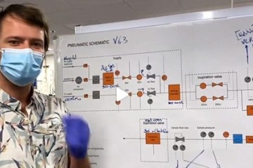 特斯拉工程师展现自研呼吸机与Model3共用零件